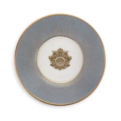Acanthus Grey Coffee Cup And Saucer Cups & Saucers