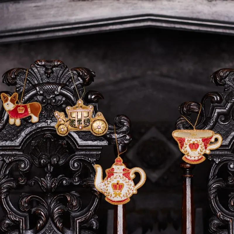 Clearance Buckingham Palace Corgi In Coat Decoration Decorations
