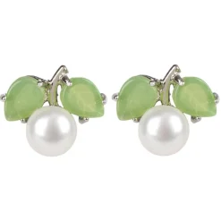 Outlet Floral Stud Earrings Earrings