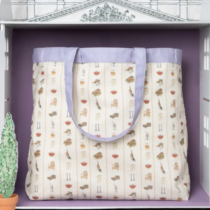 Clearance Queen Mary'S Dolls' House Reversible Tote Bag Bags