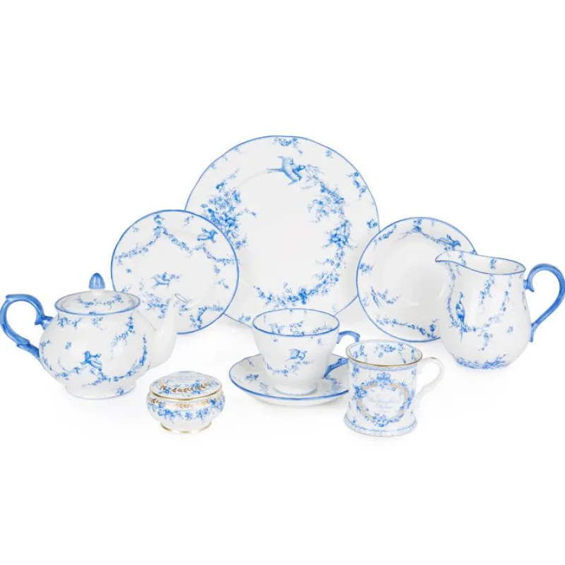 New Royal Birdsong Gilded Bowl Plates & Bowls